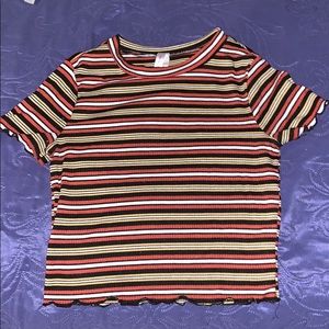 Colorful crop top
